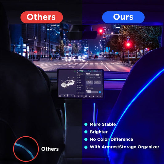 Tesla ambient light Premium kit for Model 3&Y (2019-2023) Ambient Lighting Lighting Bug   